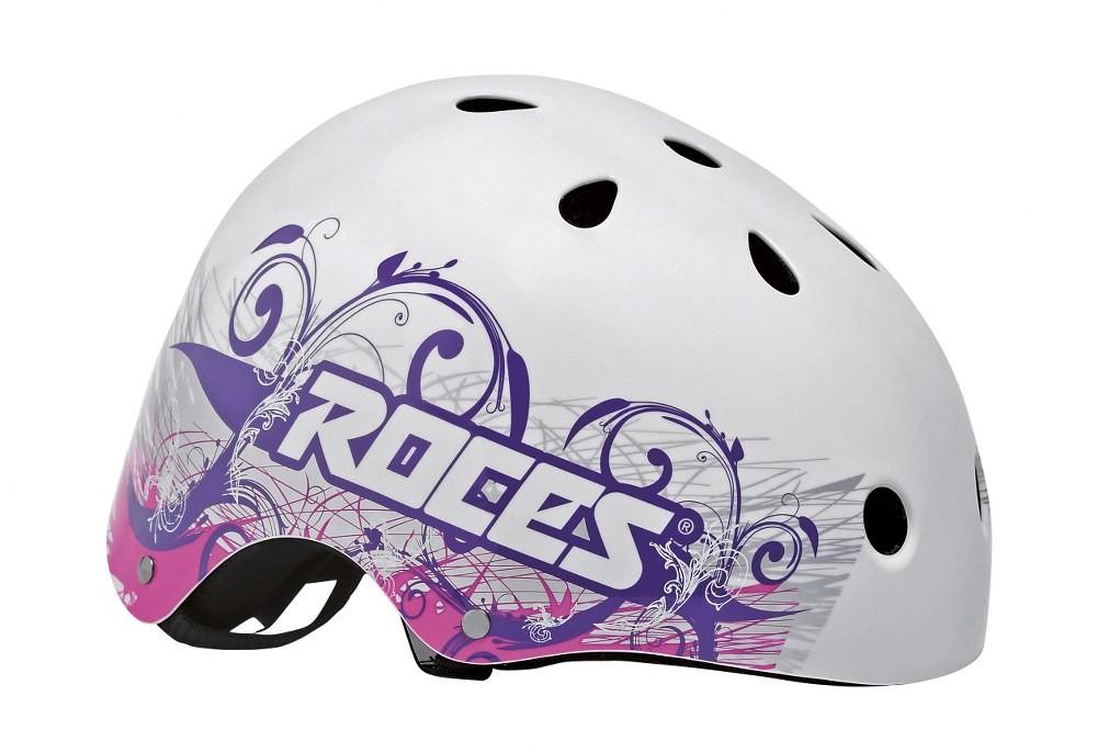 ROCES Tattoo Aggressive Helm Wit